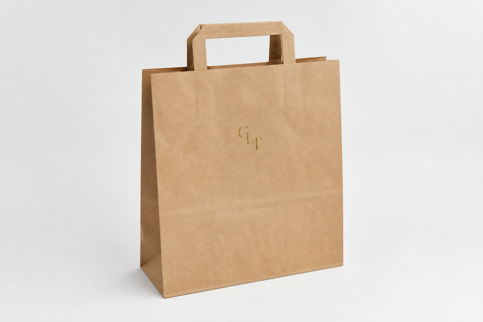 Custom Flat Handle Paper Bags: Film, Print, MOQ, and Carton Packing