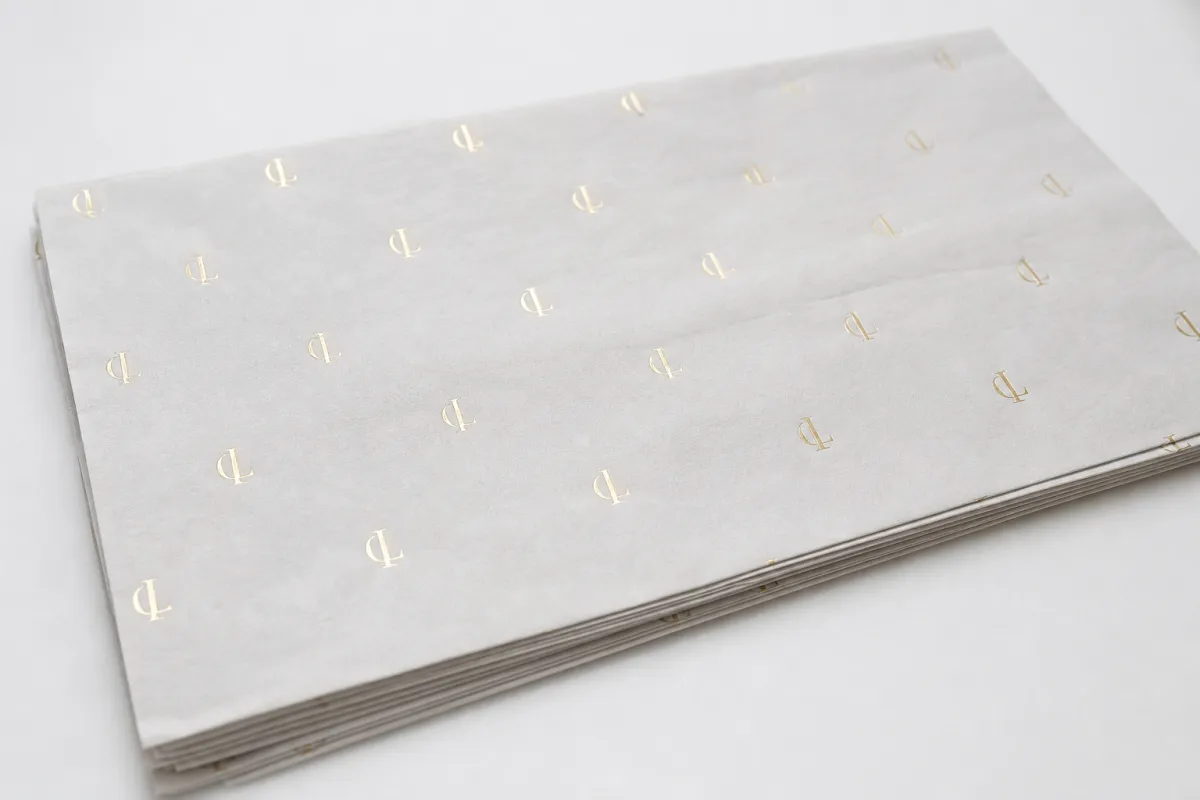 Foil Stamped Tissue Paper Wholesale: Specs and Pricing
