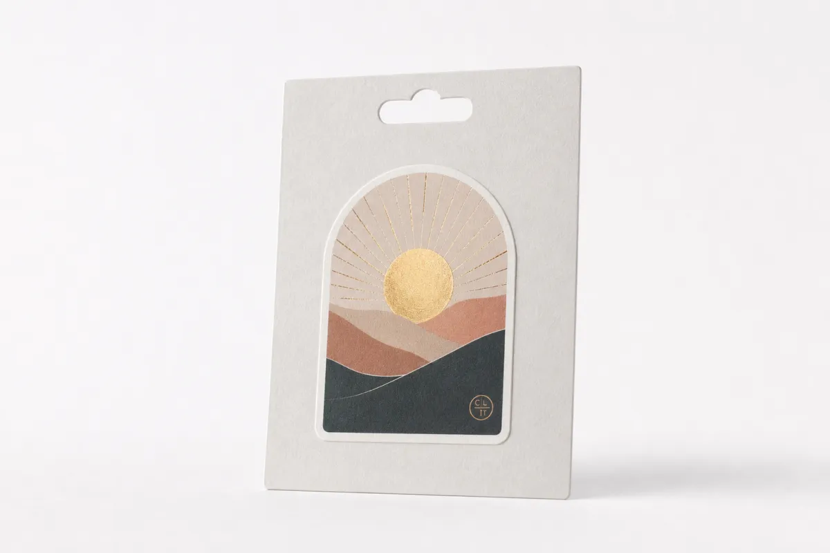 Printed Die Cut Stickers for Boxes