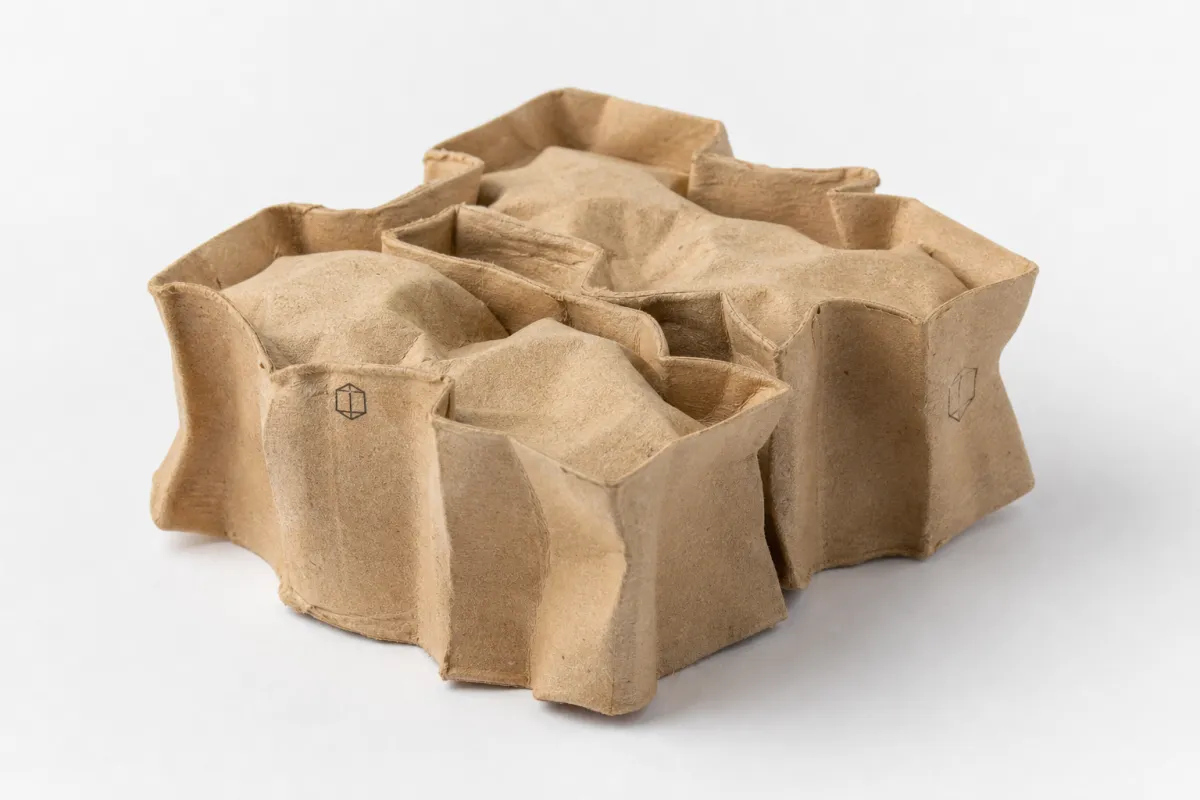 Custom Void Fill for Fragile Boxes