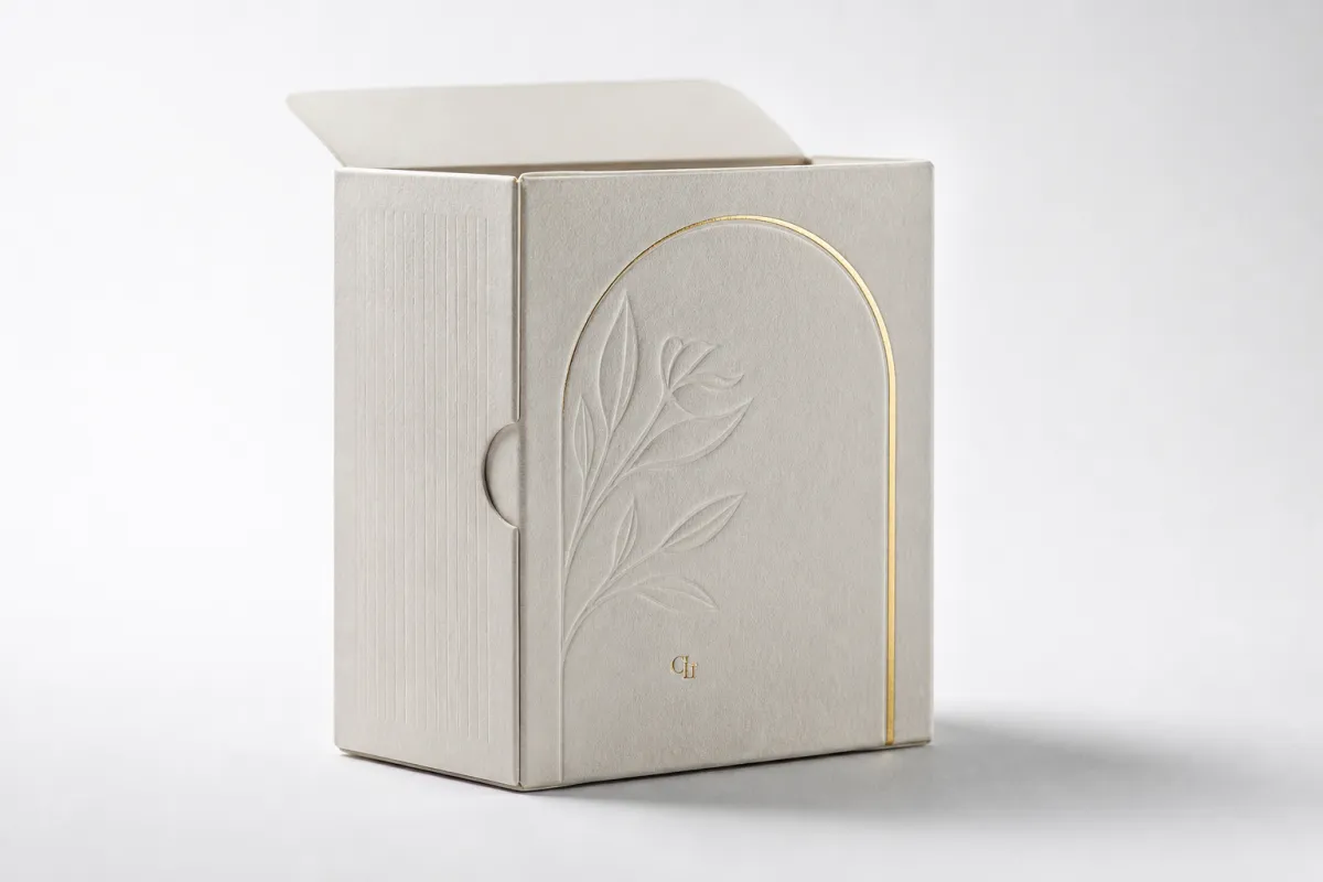 Custom Embossing on Folding Cartons