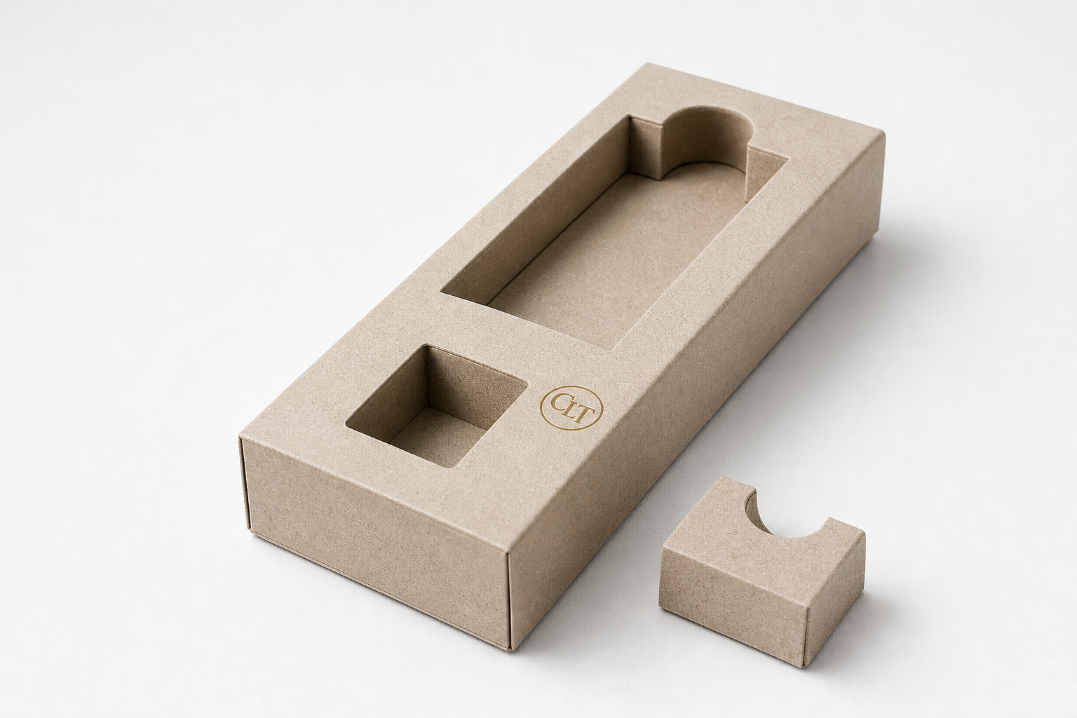 Custom Box Inserts with Logo: Board, Finish, Dieline, and Unit Cost