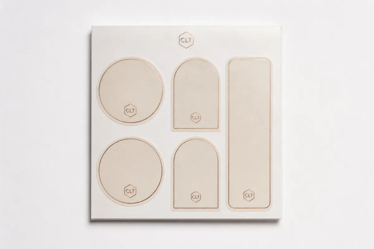 Custom Logo Stickers for Mailer Boxes