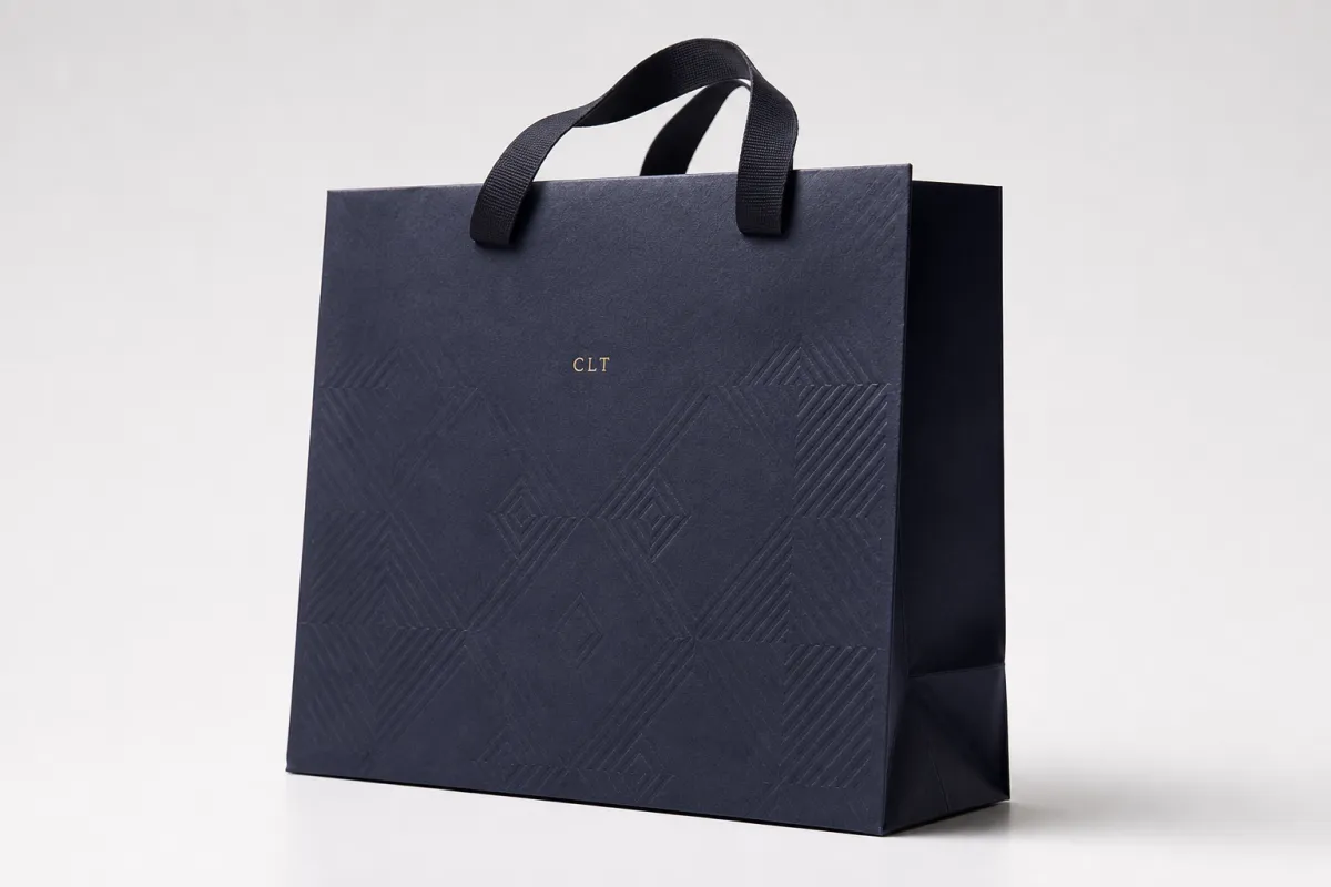 Custom Carry Bags with Embossing