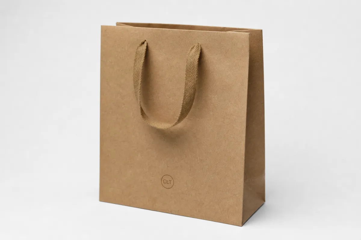 Custom Kraft Gift Bags: Film, Print, MOQ, and Carton Packing