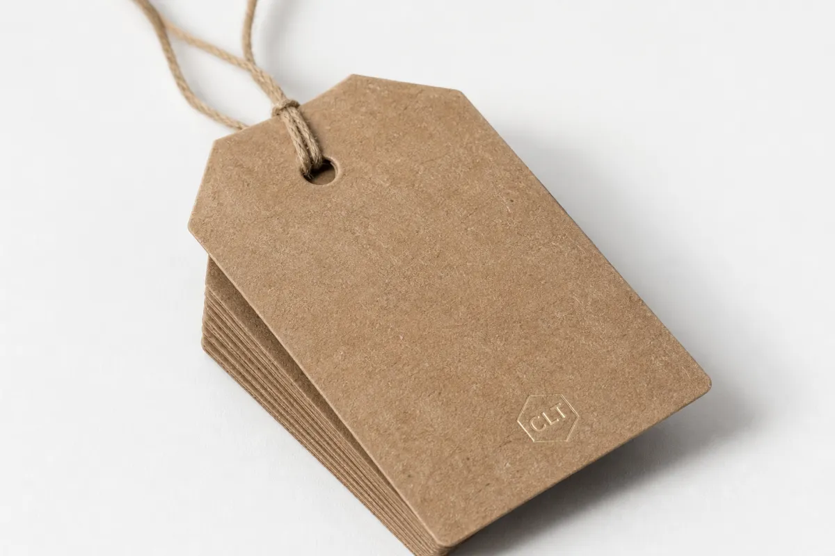 Custom Kraft Hang Tags for Sustainable Packaging