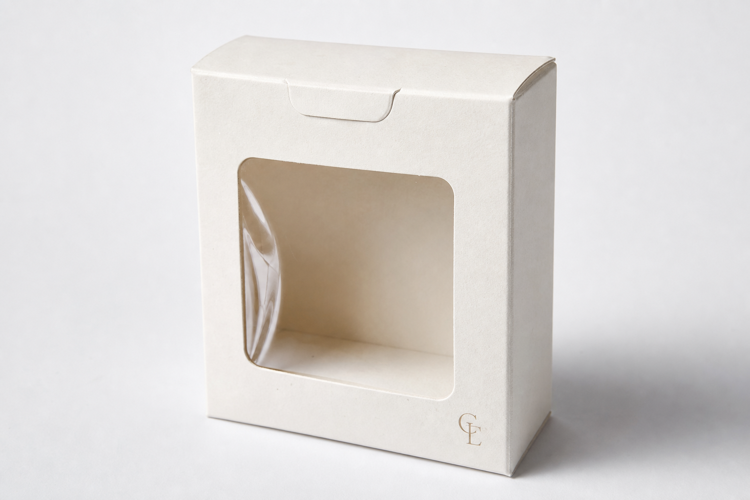 Custom Folding Cartons with Window Patch: Board, Finish, Dieline, and Unit Cost