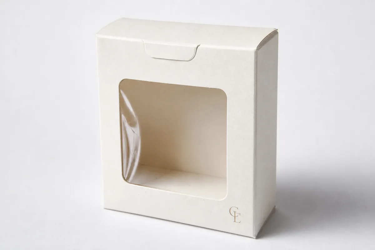 Custom Folding Cartons with Window Patch