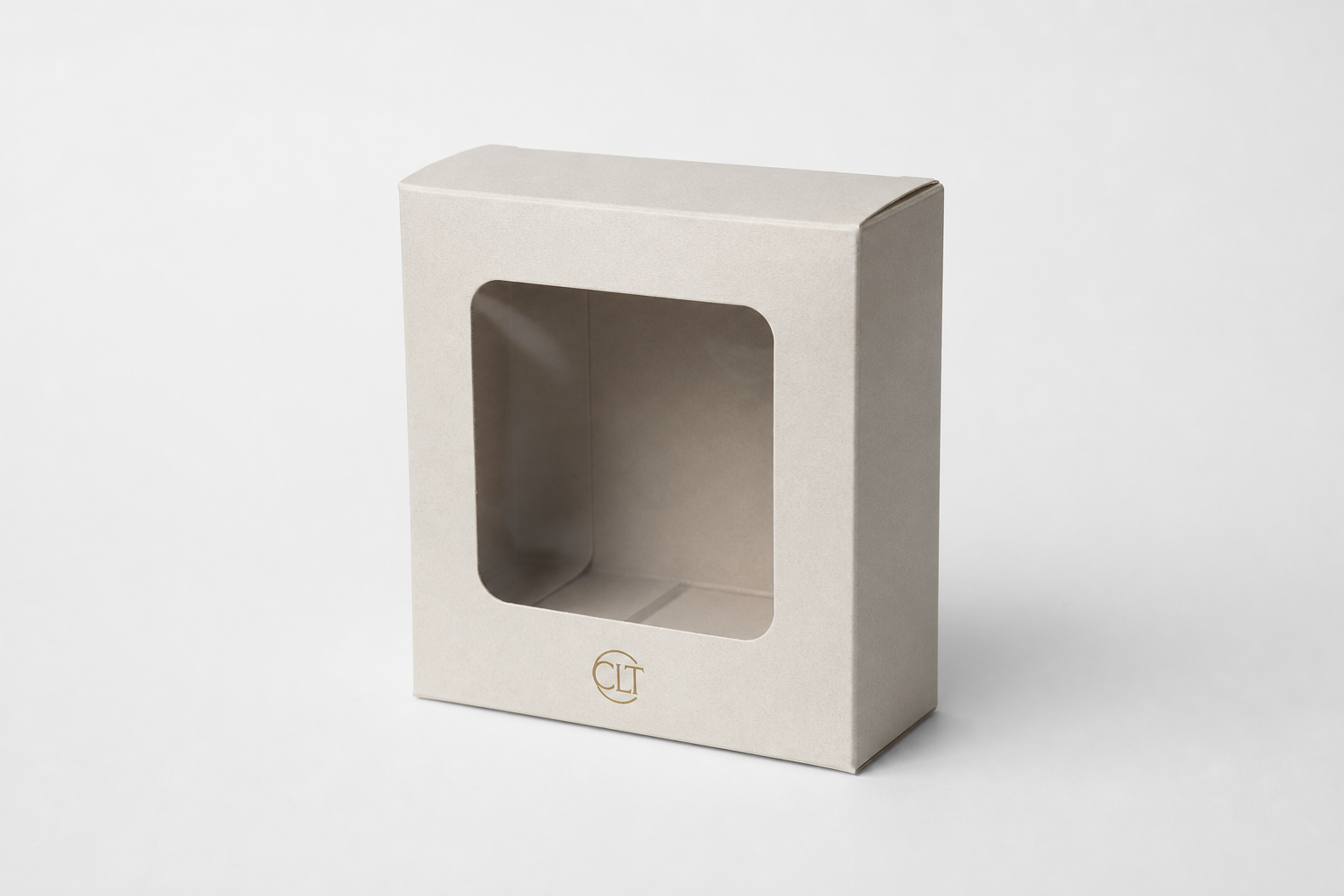Custom Window Cartons with Printed Logo: Board, Finish, Dieline, and Unit Cost