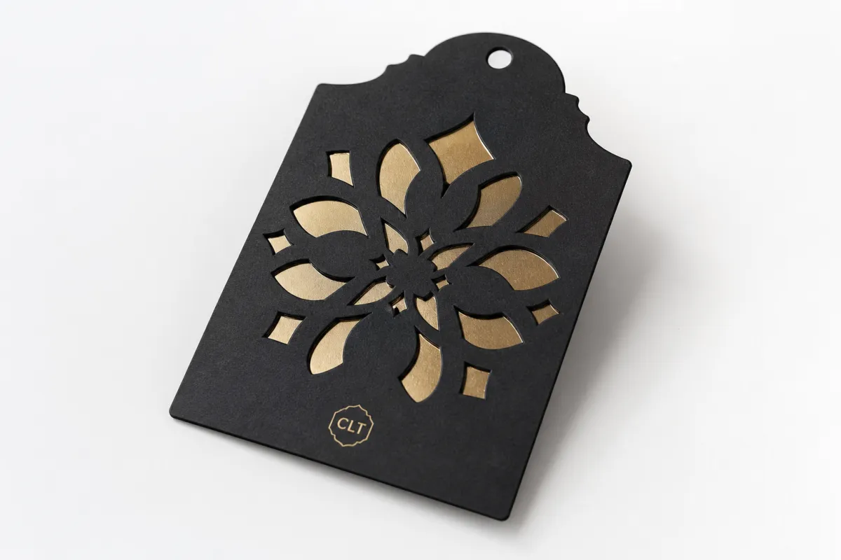 Custom Hang Tags with Die Cutting: Design, Cost, Process