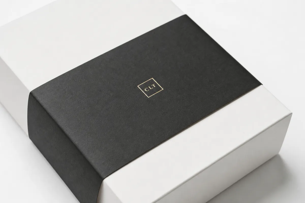 Branded Belly Bands for Boxes: Board, Finish, Dieline, and