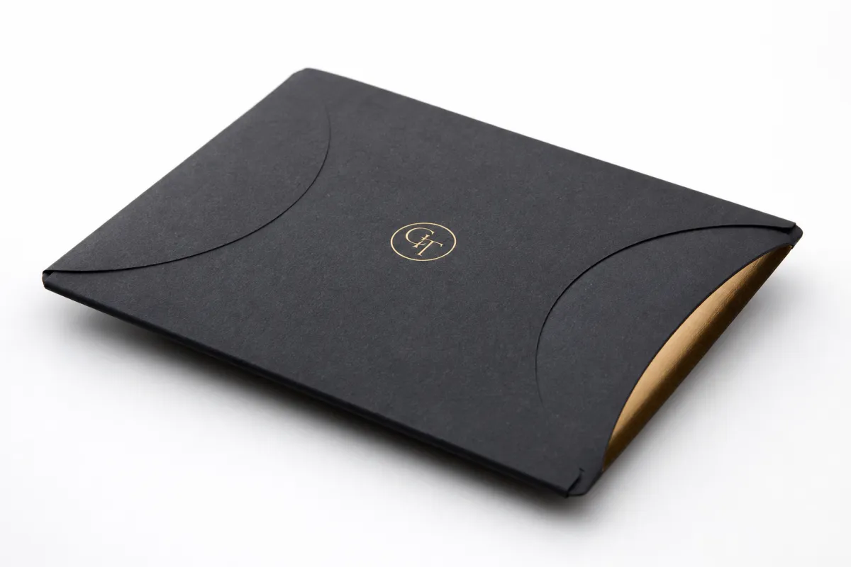 Custom Paper Sleeves with Foil Stamping