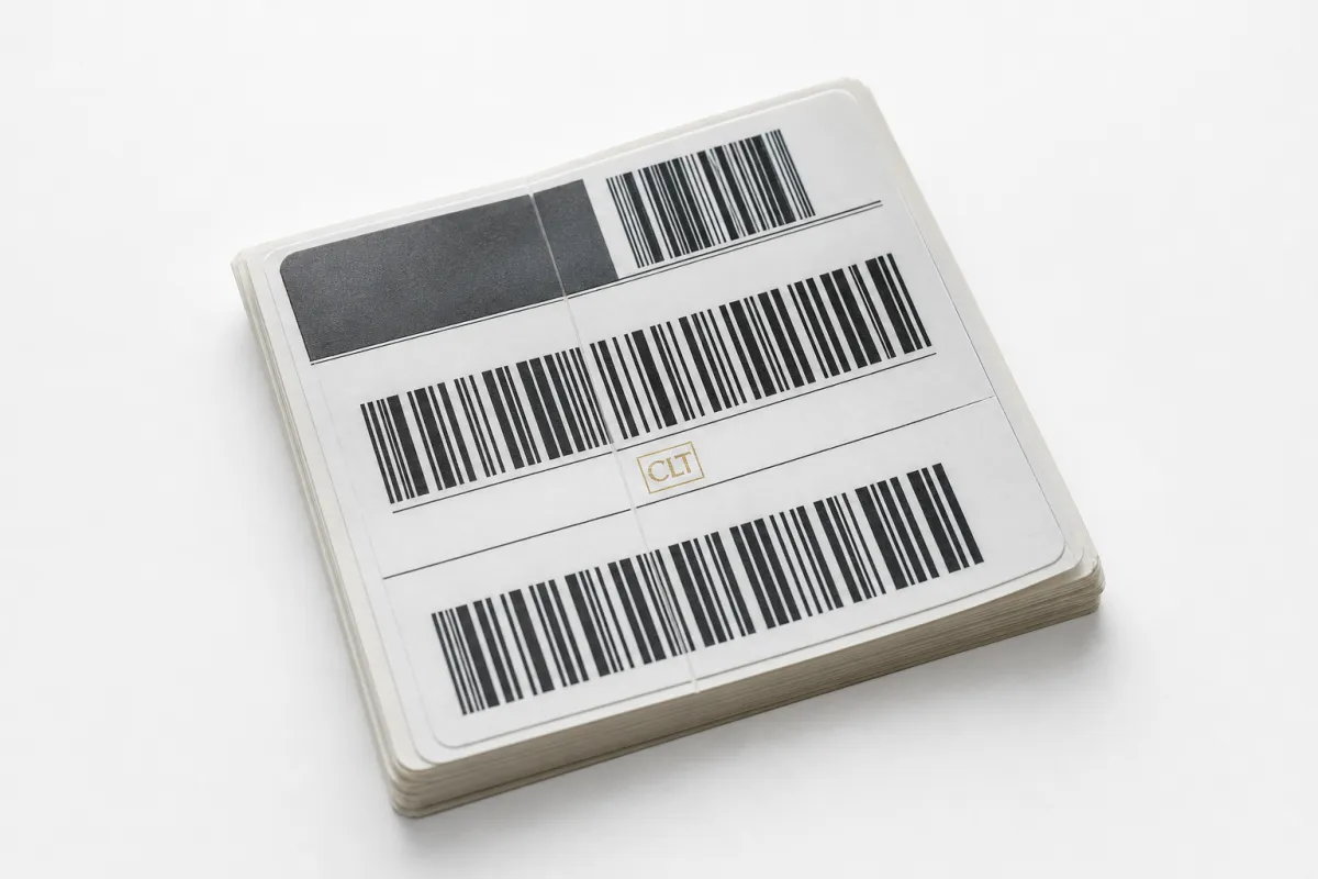 Custom Barcode Labels for Cartons