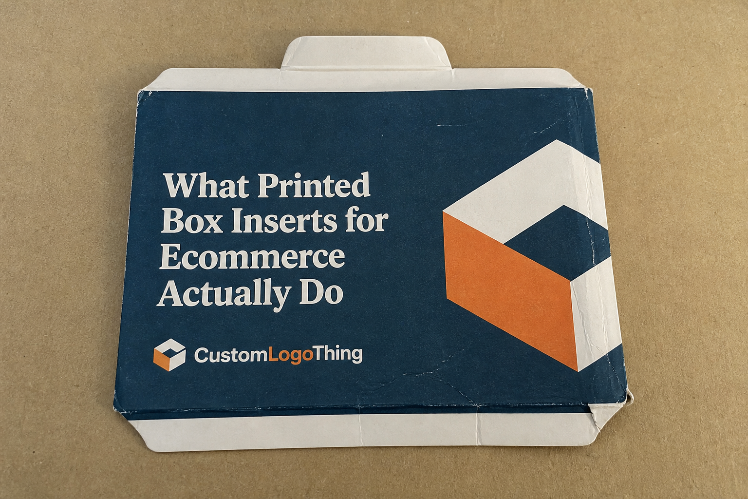Printed box inserts for ecommerce: design, cost, timing