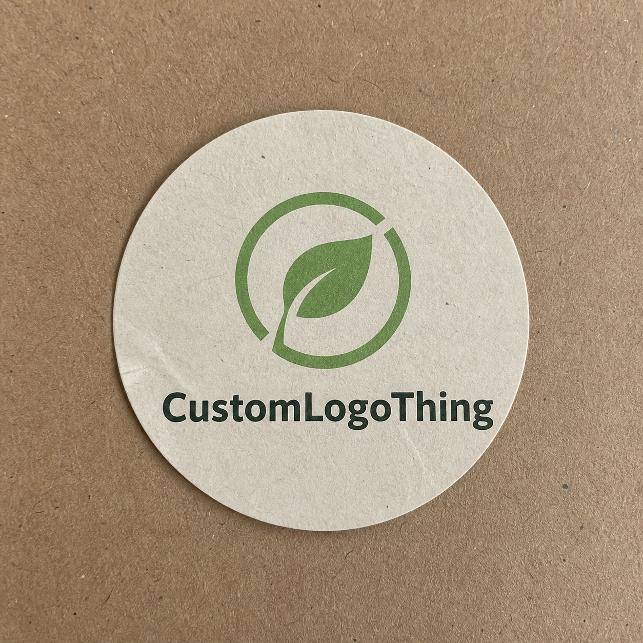 Printed Recyclable Logo Stickers for Packaging Brands