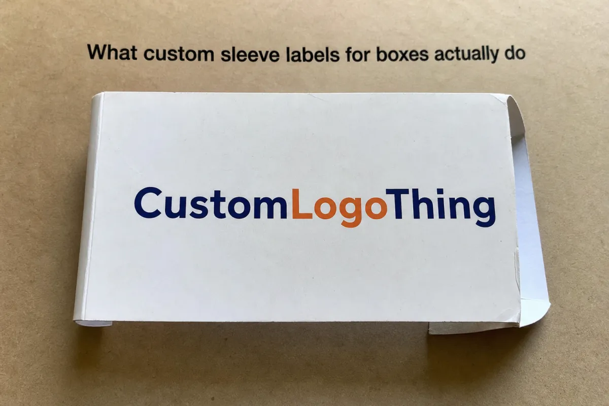 Custom Sleeve Labels for Boxes: Design, Cost, Timing
