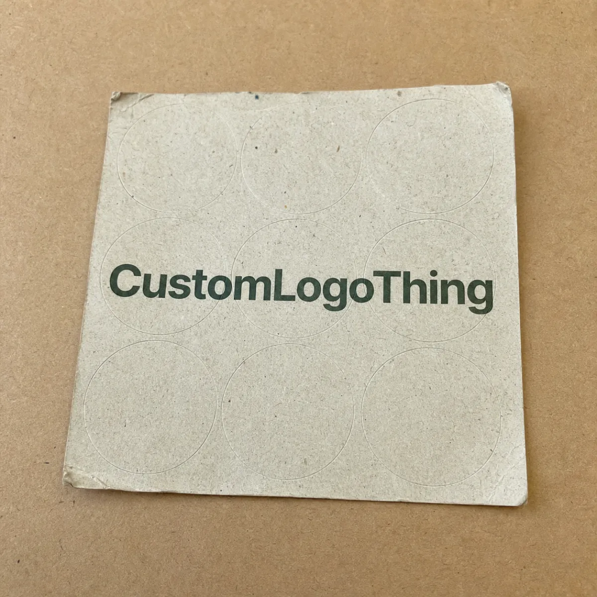 Branded Recycled Sticker Sheets