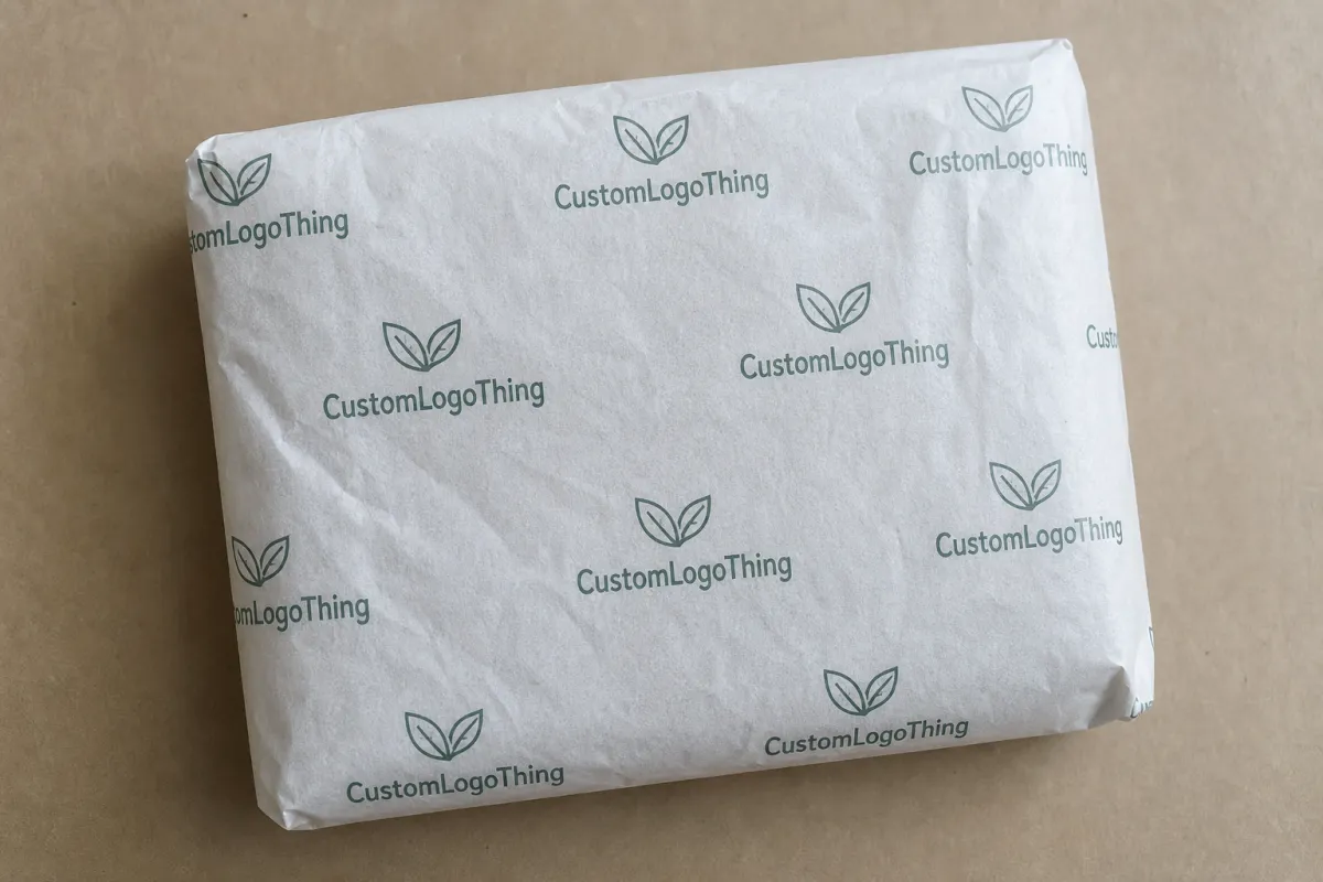 Branded Recycled Tissue Paper: Material, Print, Proofing
