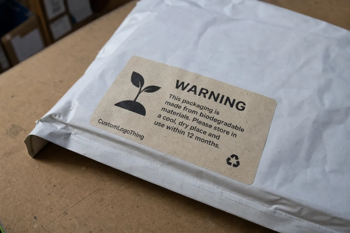 Wholesale Biodegradable Warning Stickers for Packaging