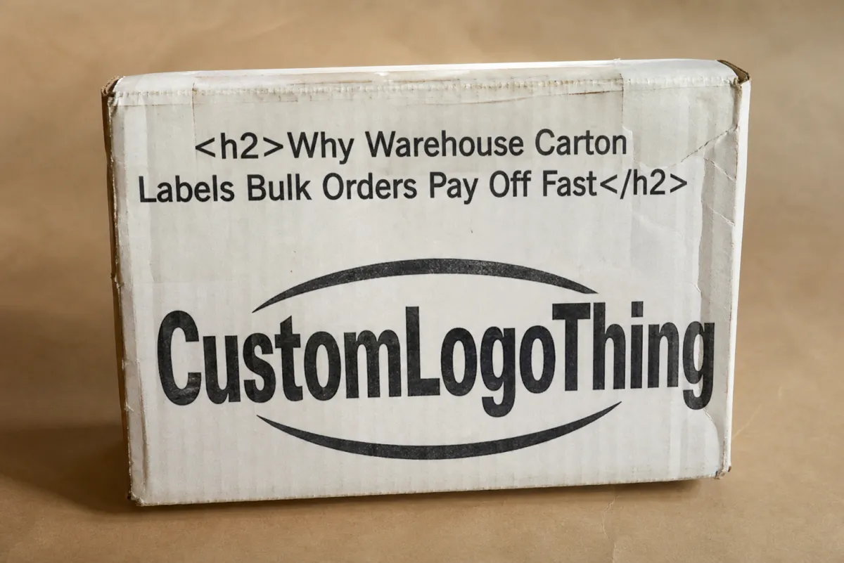 Warehouse Carton Labels Bulk: Specs, Pricing, Lead Time