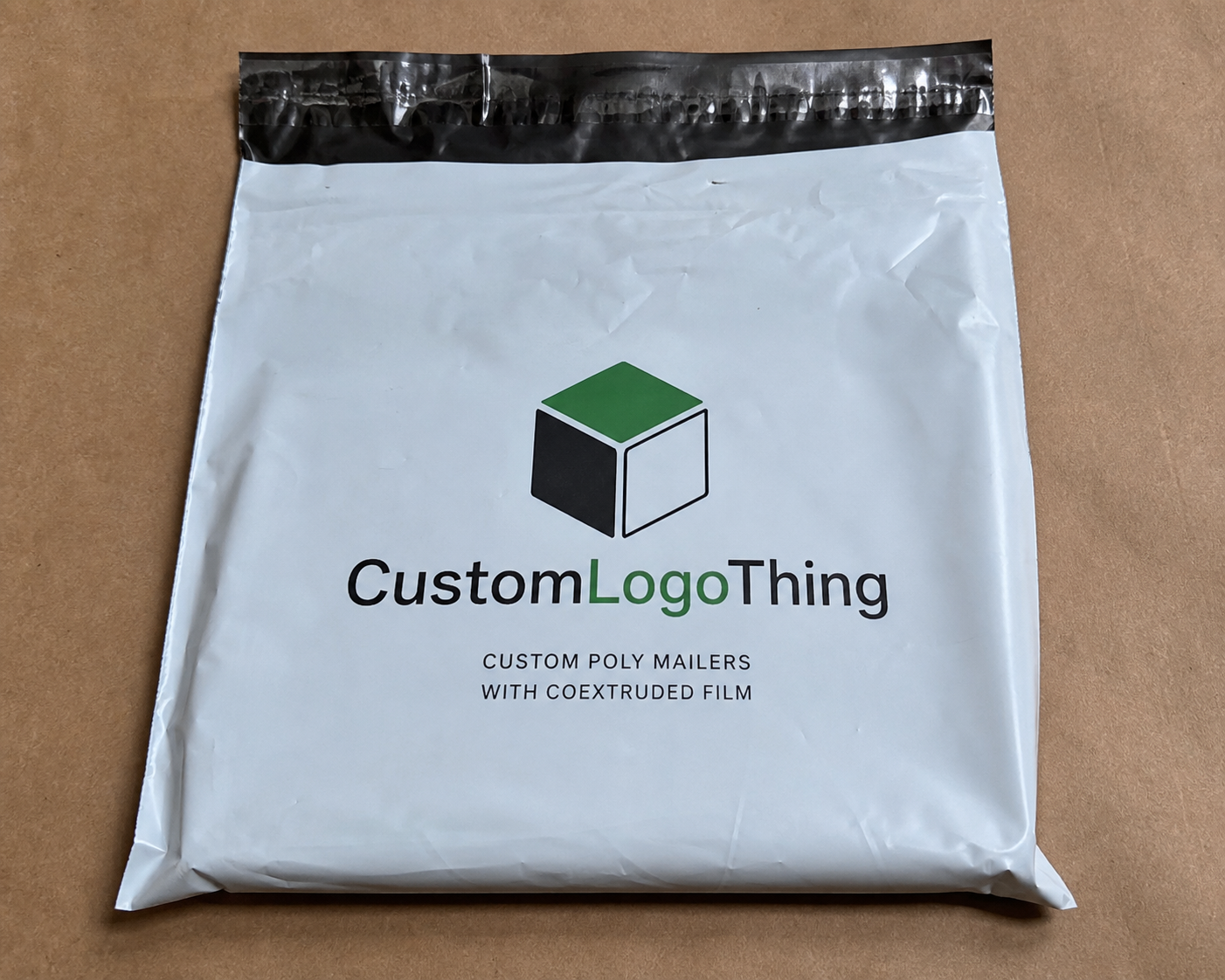 Custom Poly Mailers with Coextruded Film: Film, Print, MOQ, and Carton Packing