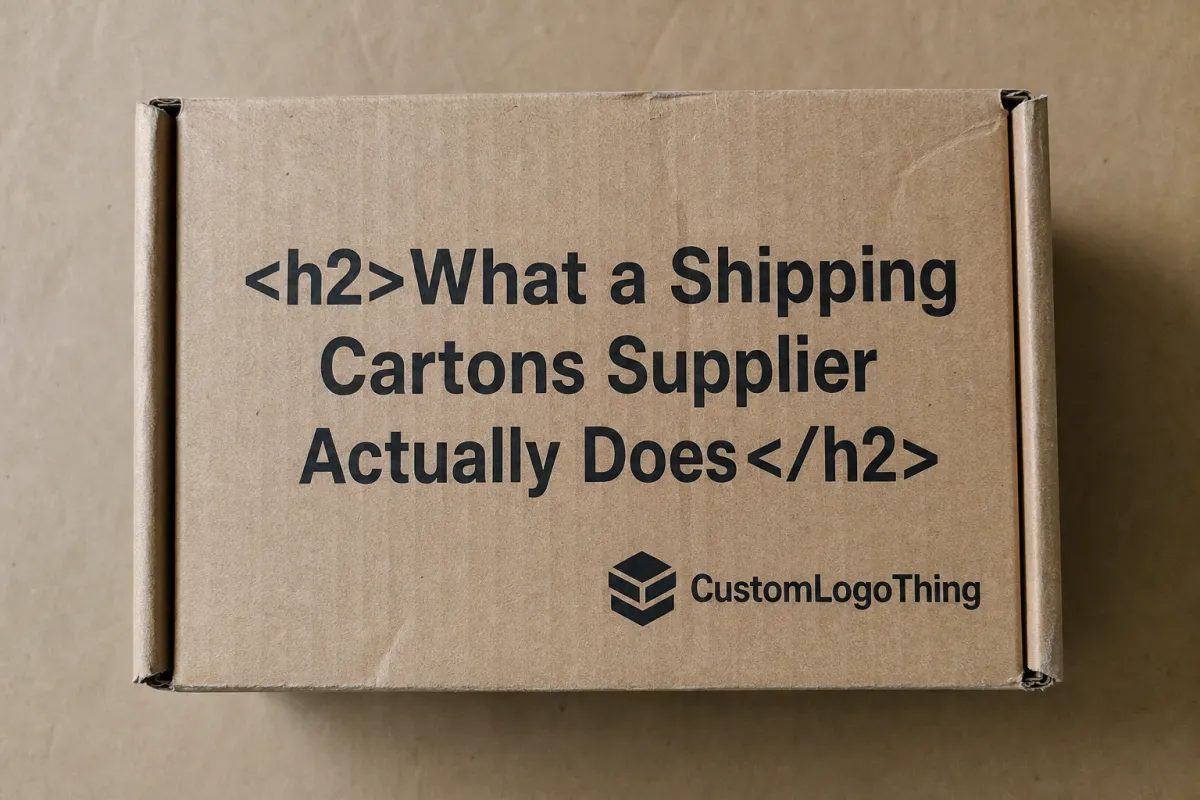 Shipping Cartons Supplier: Board, Finish, Dieline, and Unit
