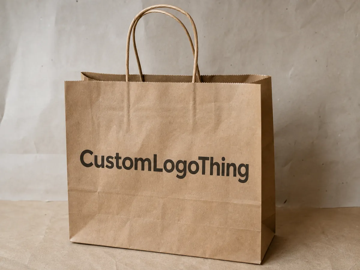 Kraft Shopping Bags with Logo: Costs, Specs, and Fit