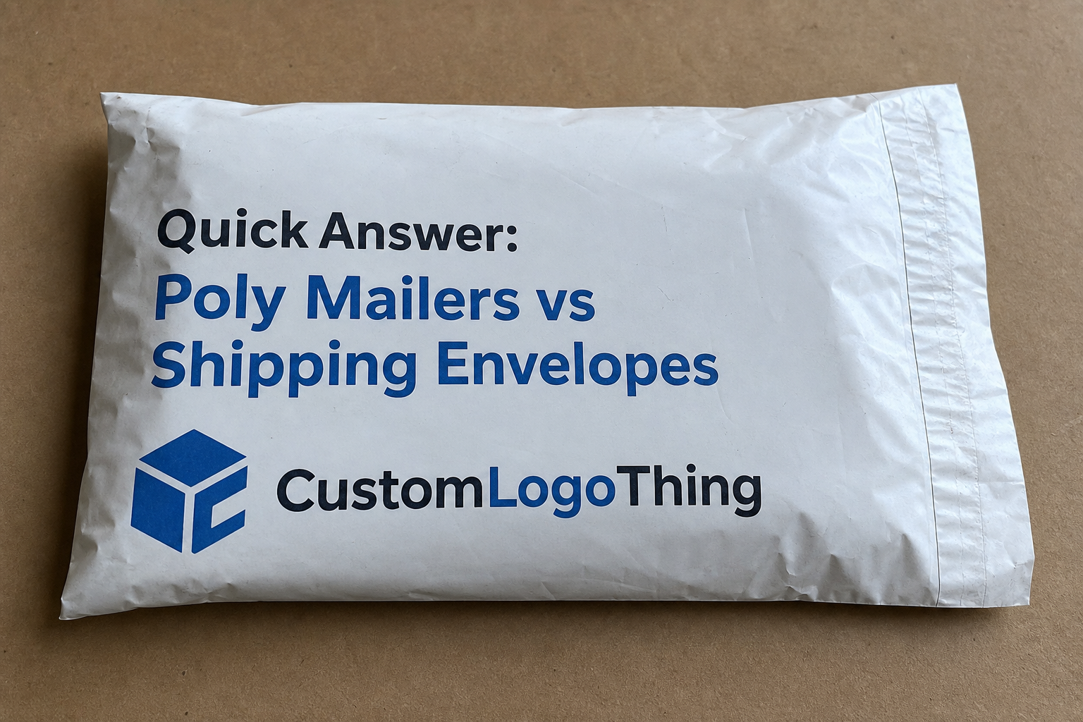 Poly Mailers vs Shipping Envelopes: Film, Print, MOQ, and Carton Packing