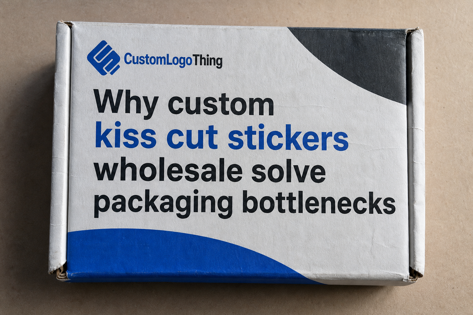 Custom Kiss Cut Stickers Wholesale for Bulk Packaging