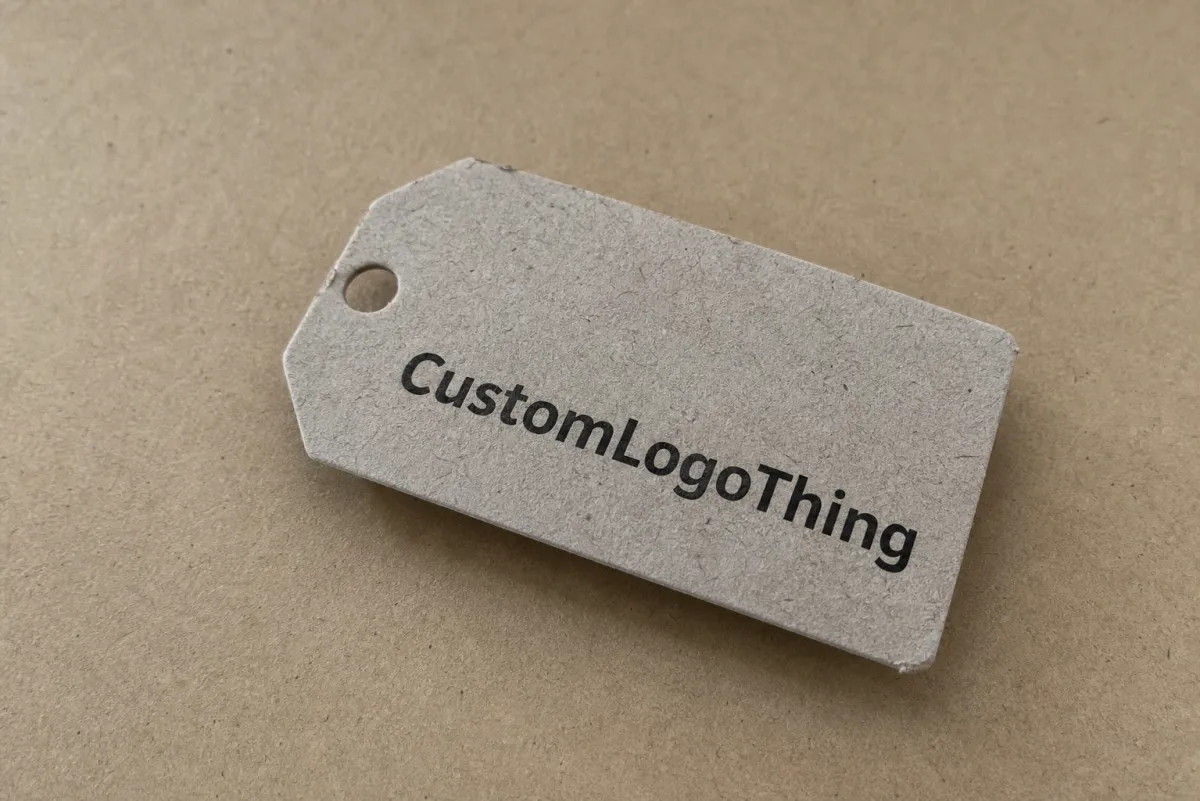 Printed Hang Tags on Recycled Paper