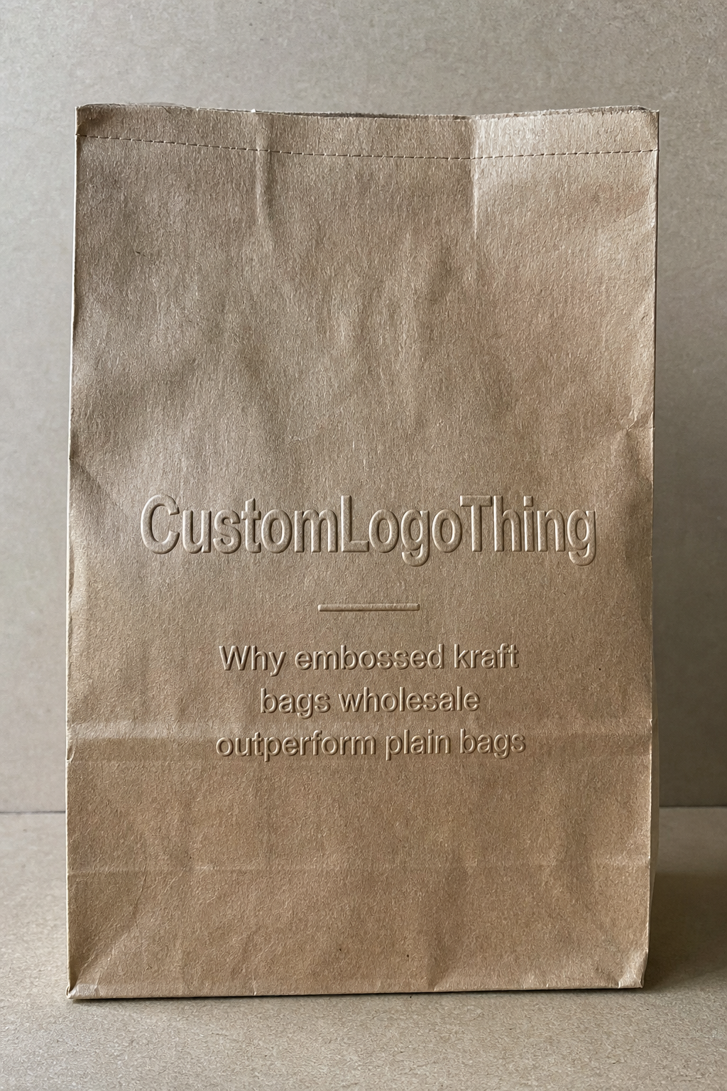 Embossed Kraft Bags Wholesale: Pricing, MOQ, and Lead Times