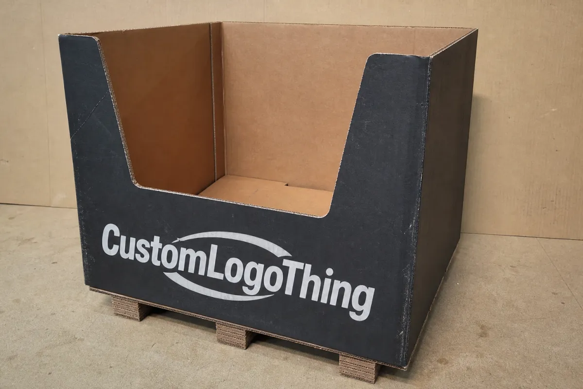 Printed Pallet Boxes for Displays Branding