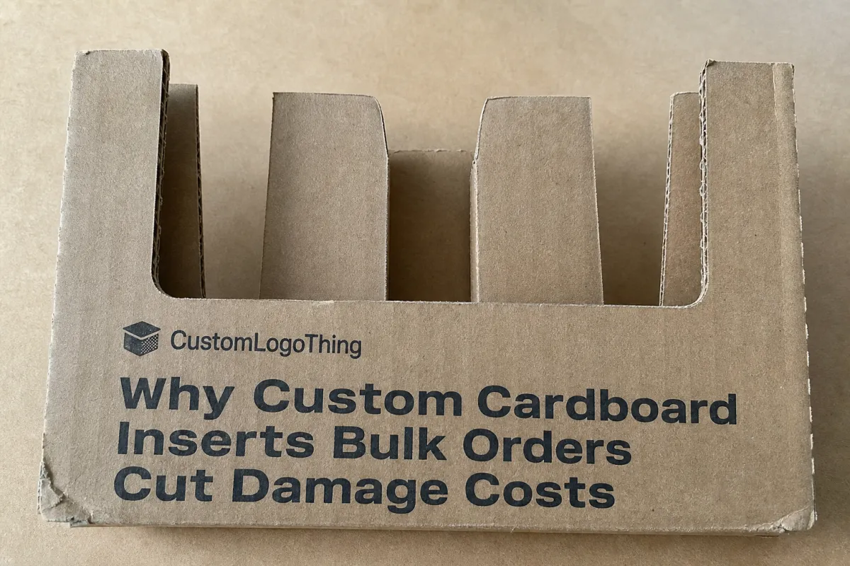 Custom Cardboard Inserts Bulk: Pricing, Specs & Process