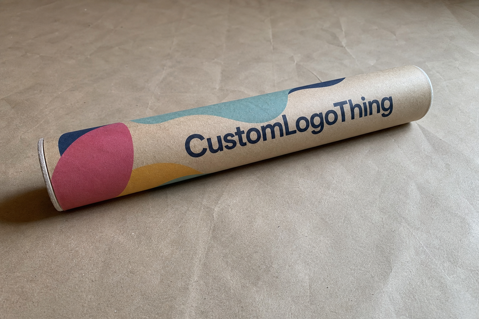 Branded Shipping Tubes with Cmyk Print: Board, Finish, Dieline, and Unit Cost