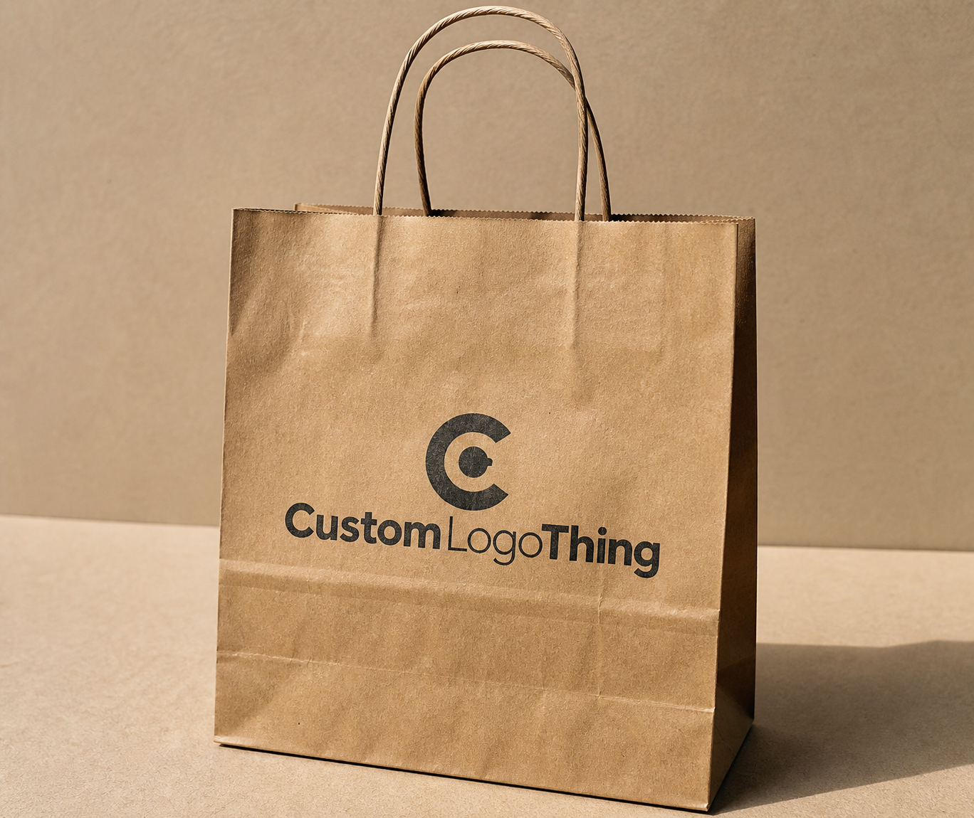 Printed Kraft Gift Bags with Logo: Film, Print, MOQ, and Carton Packing
