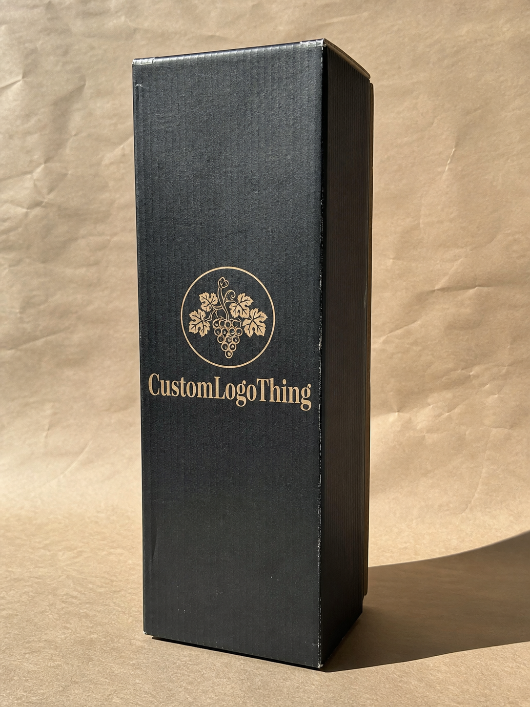 Custom Wine Bottle Boxes with Logo: Board, Finish, Dieline, and Unit Cost