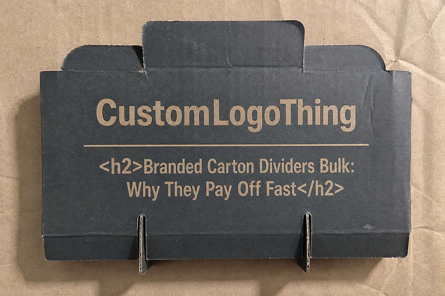 Branded Carton Dividers Bulk: Specs, Pricing, Lead Time