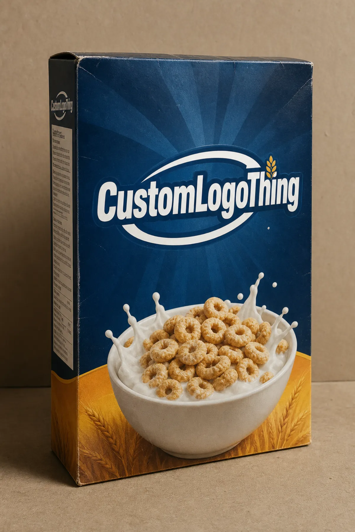 Printed Cereal Boxes with Logo