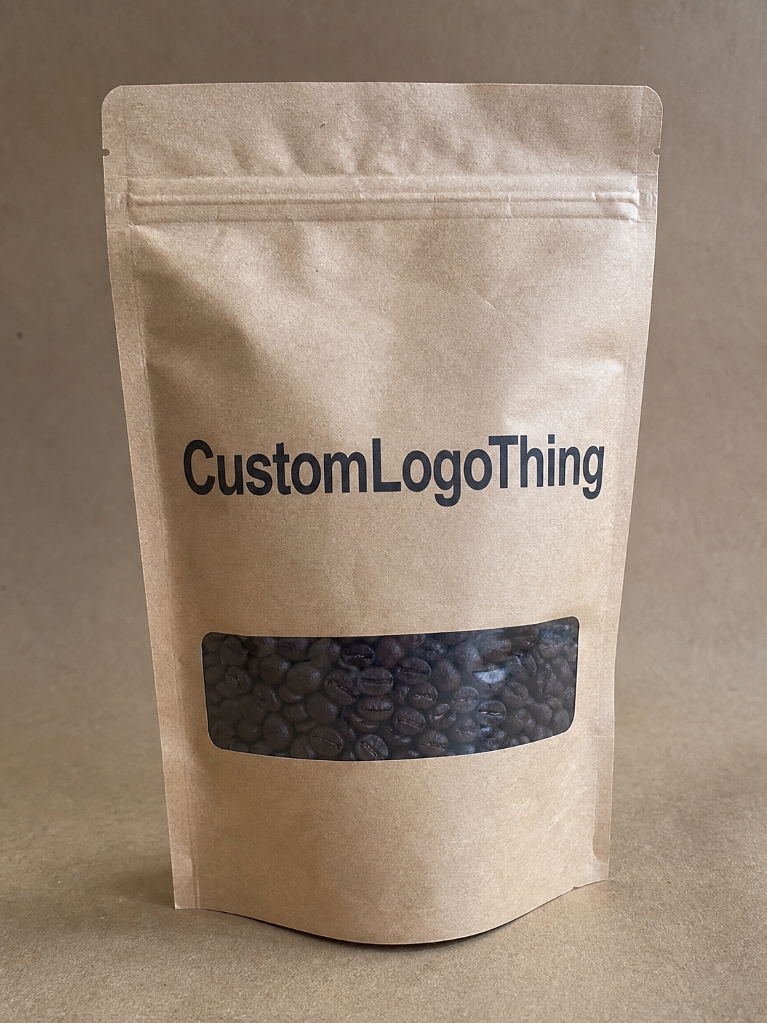 Custom Kraft Bags with Window: Film, Print, MOQ, and Carton Packing