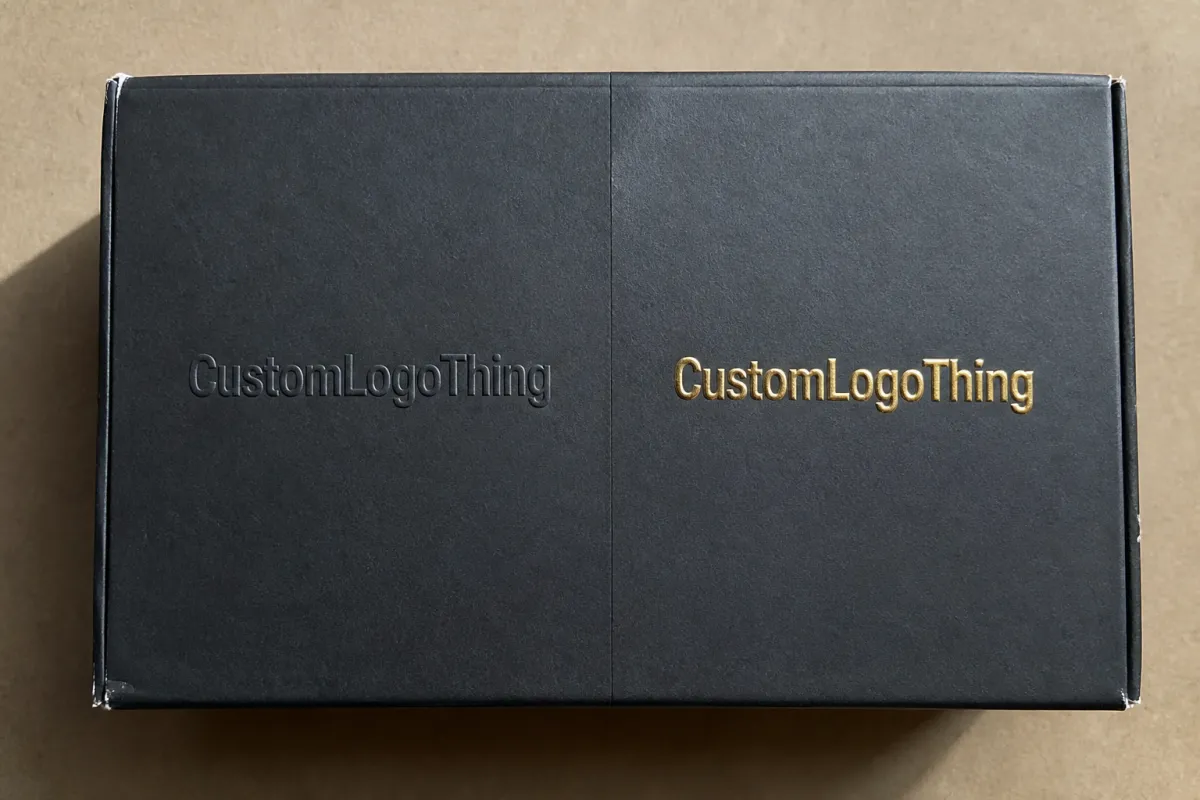 Foil Stamping vs Embossing Boxes