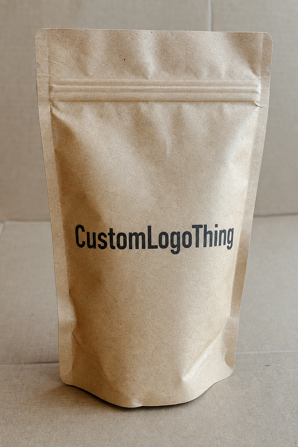 Recycled Paper Pouches with Logo: Film, Print, MOQ, and Carton Packing