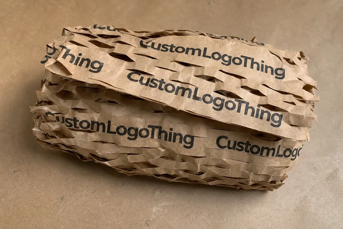 Branded Void Fill Kraft Paper: Material, Print, Proofing