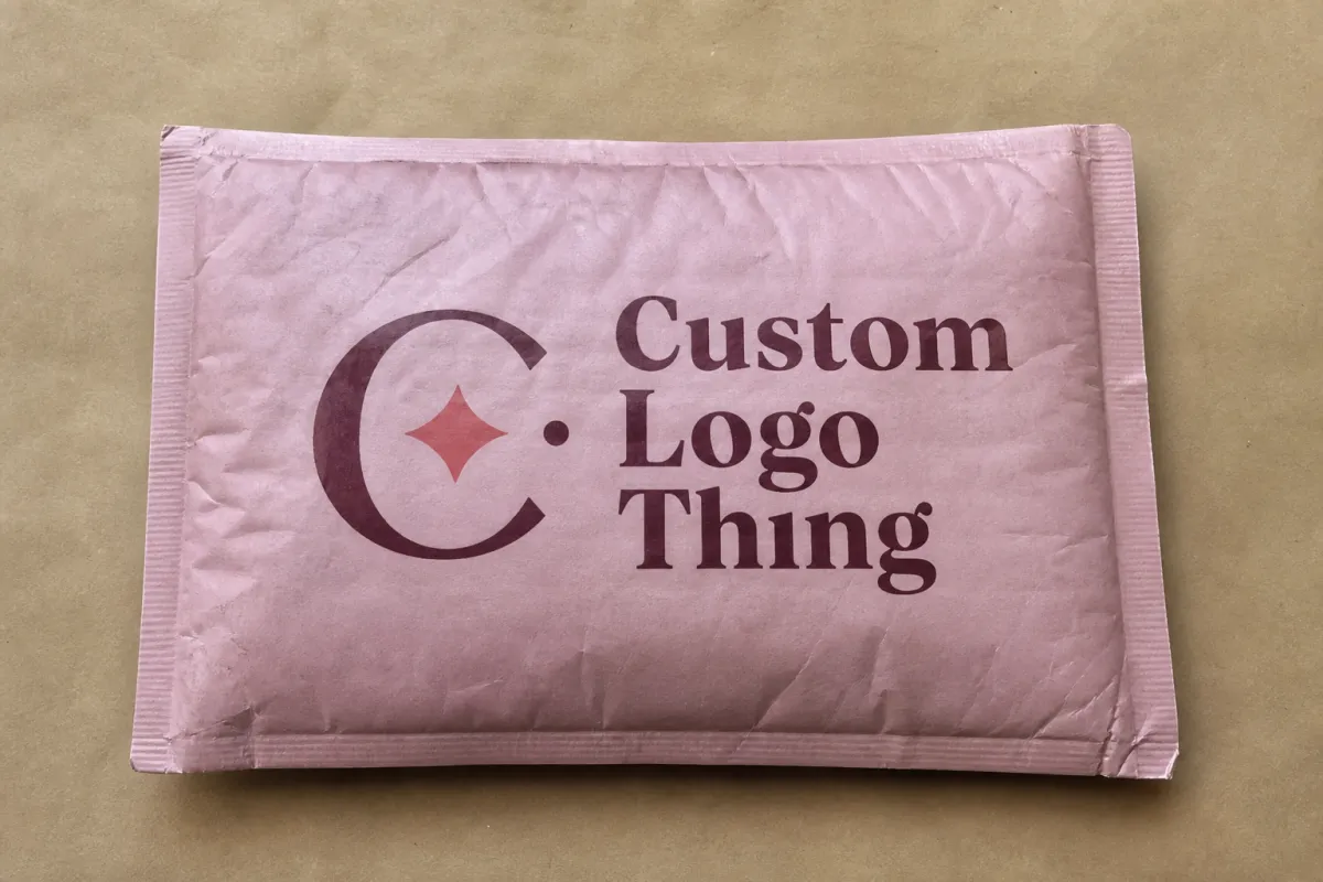 Branded Padded Mailers for Cosmetics Reorder