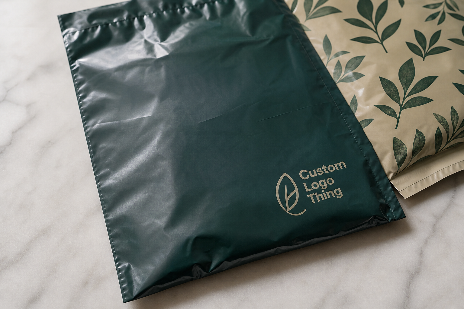 Tea Brand Poly Mailers Sample Approval for Bulk Orders