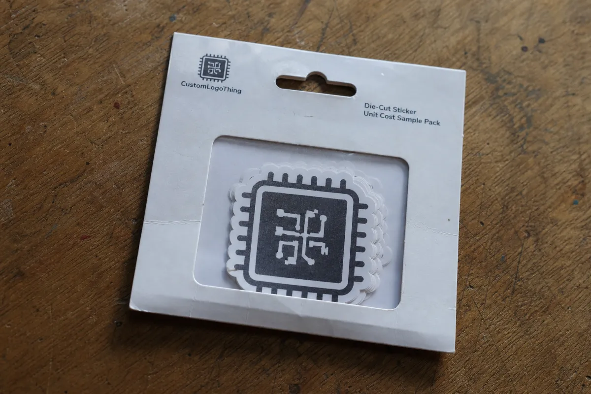 Electronics Seller Die Cut Stickers Unit Cost Quote