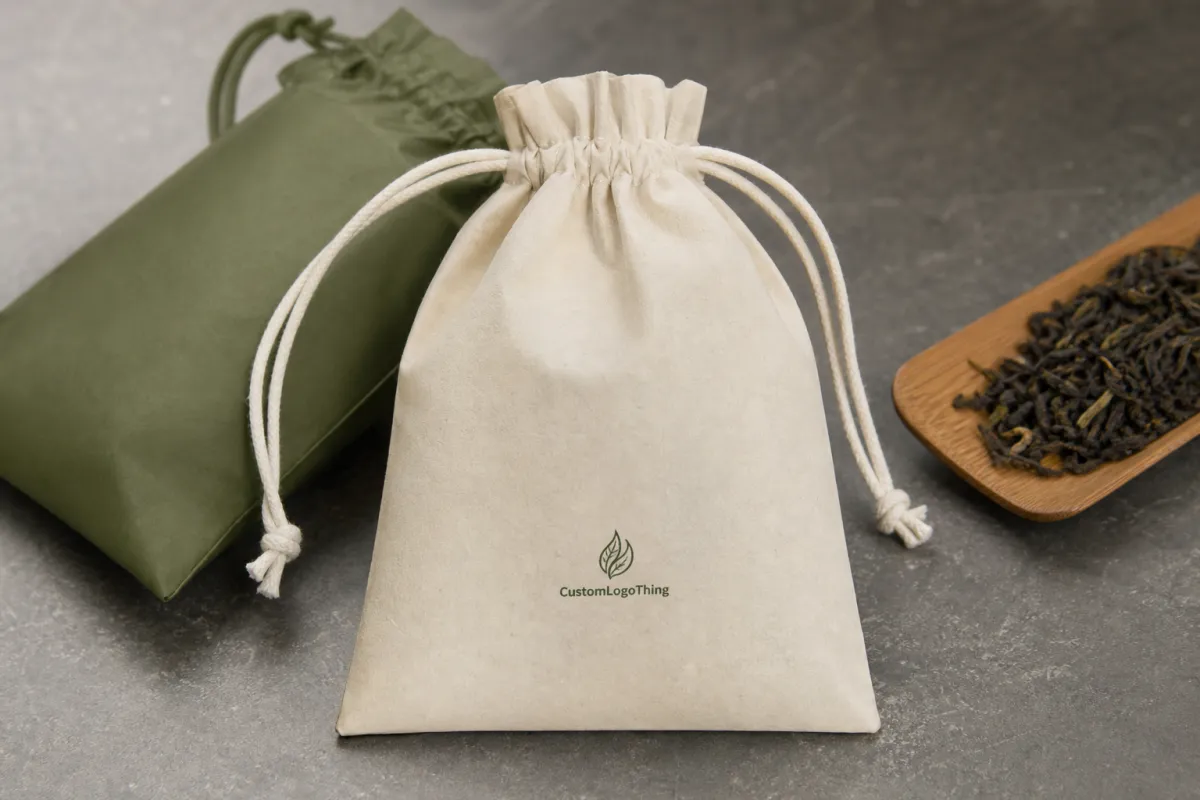 Tea Brand Drawstring Bags Cost: Request a Custom Quote