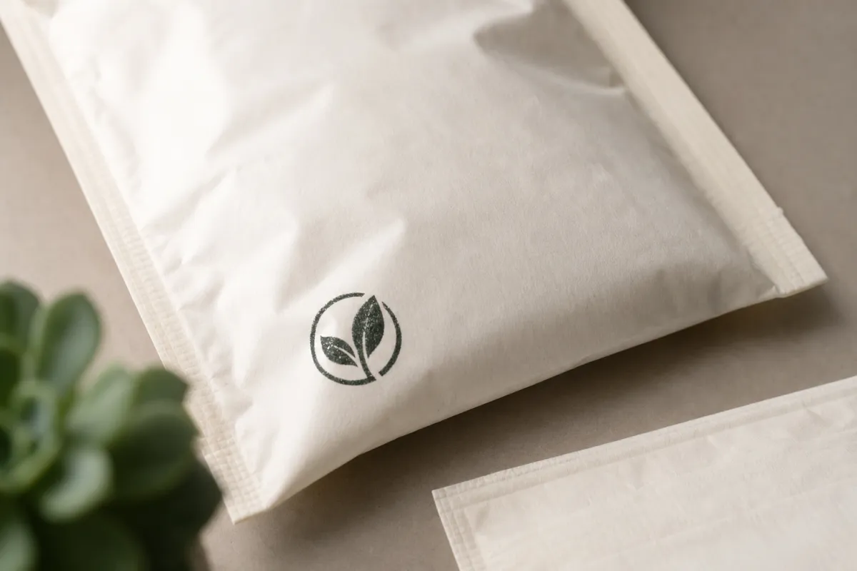 Vitamin Brand Compostable Mailers Material Guide for Buyers
