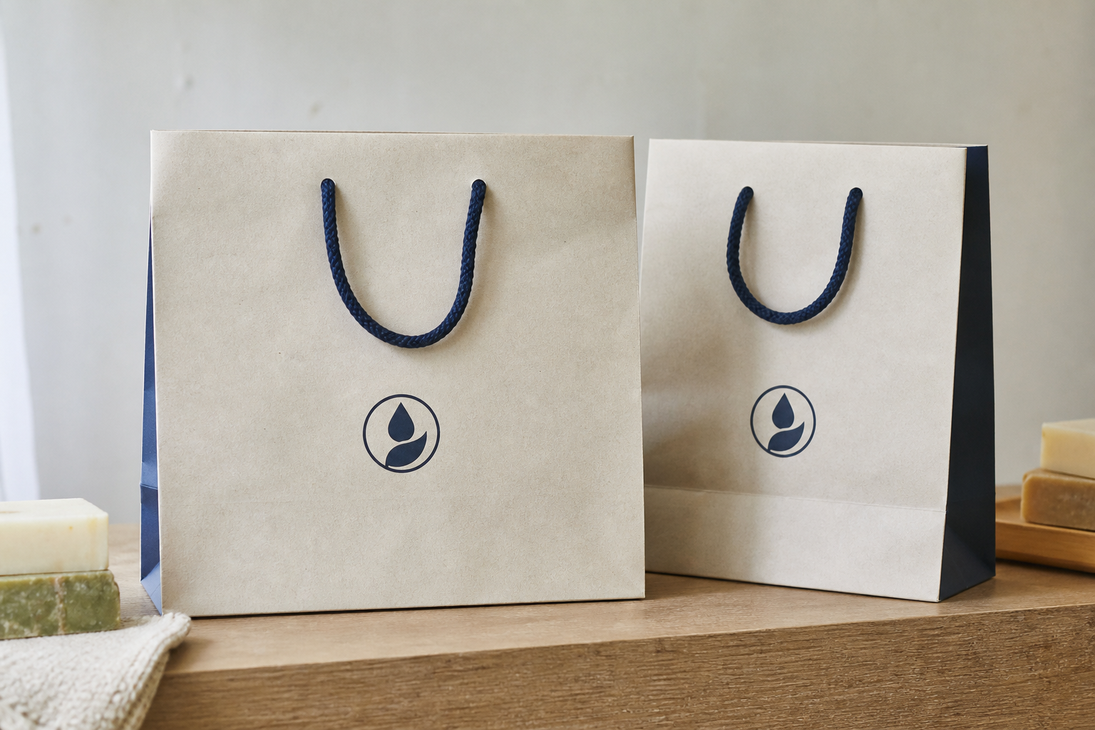 Soap Brand Paper Shopping Bags Sample Approval Steps