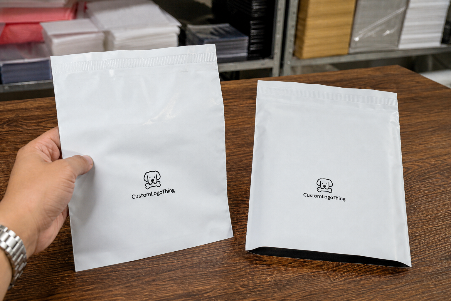 Pet Treat Poly Mailers MOQ: Custom Packaging Quote