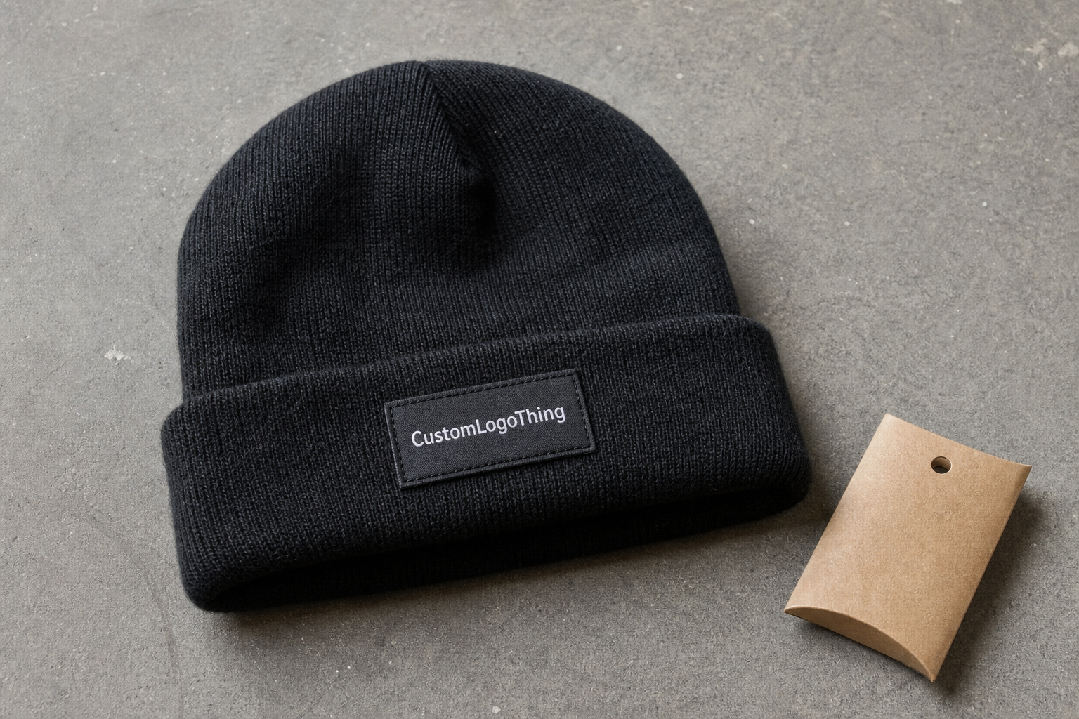 Premium Cuffed Beanies With Logo Patch Cost: Order Smart